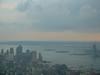 Вид со смотровой площадки на 86 этаже Empire State Building (8). Вдали - Статуя Свободы