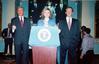 С Джорджем Бушем и Тони Блэром